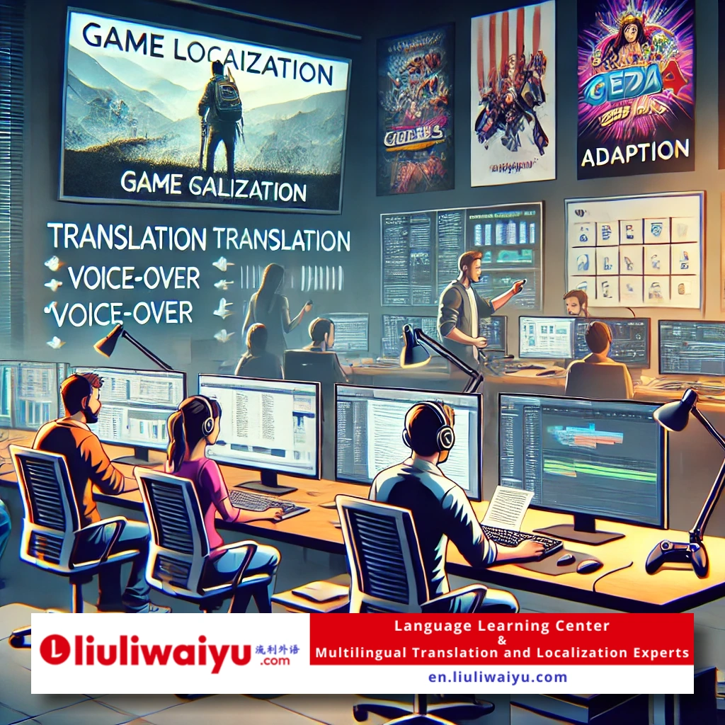 game localization service in Indonesia English Chinese